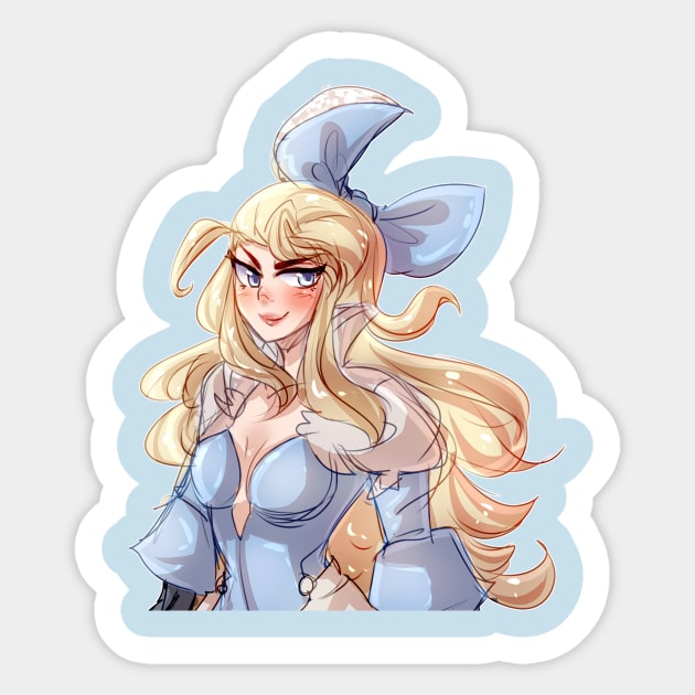 Blue Bird Sticker by lythweird